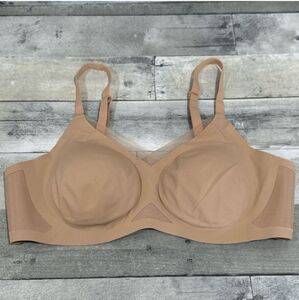 Honeylove Cream and Tan Intimates Full Coverage Bra